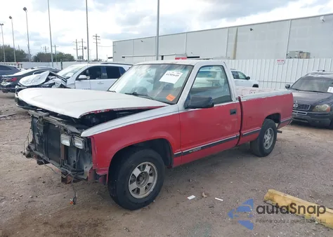 1988 Chevrolet Gmt-400 C1500 из США, поврежденный, VIN 1GCDC14K9JZ274675